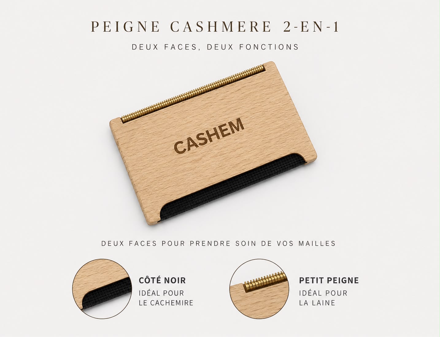 Peigne Cachemire